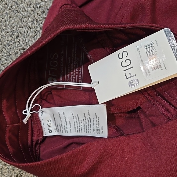 NWT Figs High Waisted Zamora scrub jogger pants sz XXS - Picture 7 of 11